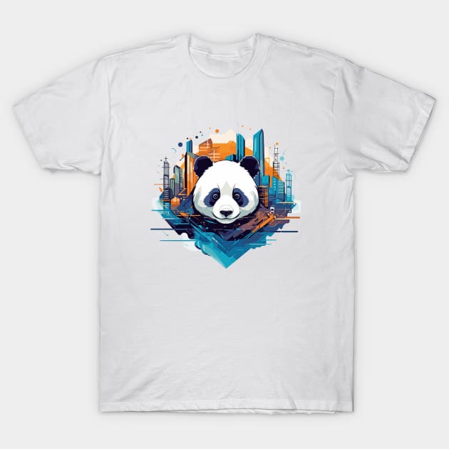 Giant Panda Animal Beauty Nature Wildlife Discovery T-Shirt by Cubebox